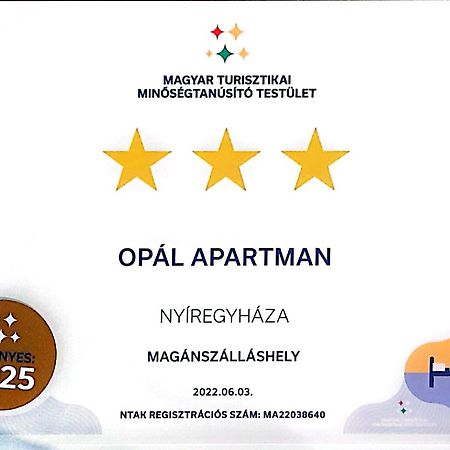 Apartament Opal Apartman Nyíregyháza Zewnętrze zdjęcie